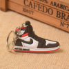 Air Jordan1 generation sneakers AJ1 KeyChain off White joint dark brown inverted keychain