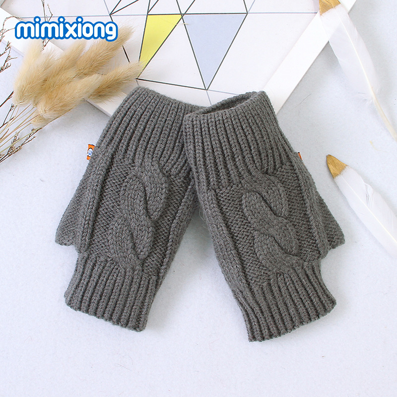 ins热卖款秋冬新款可爱针织手套