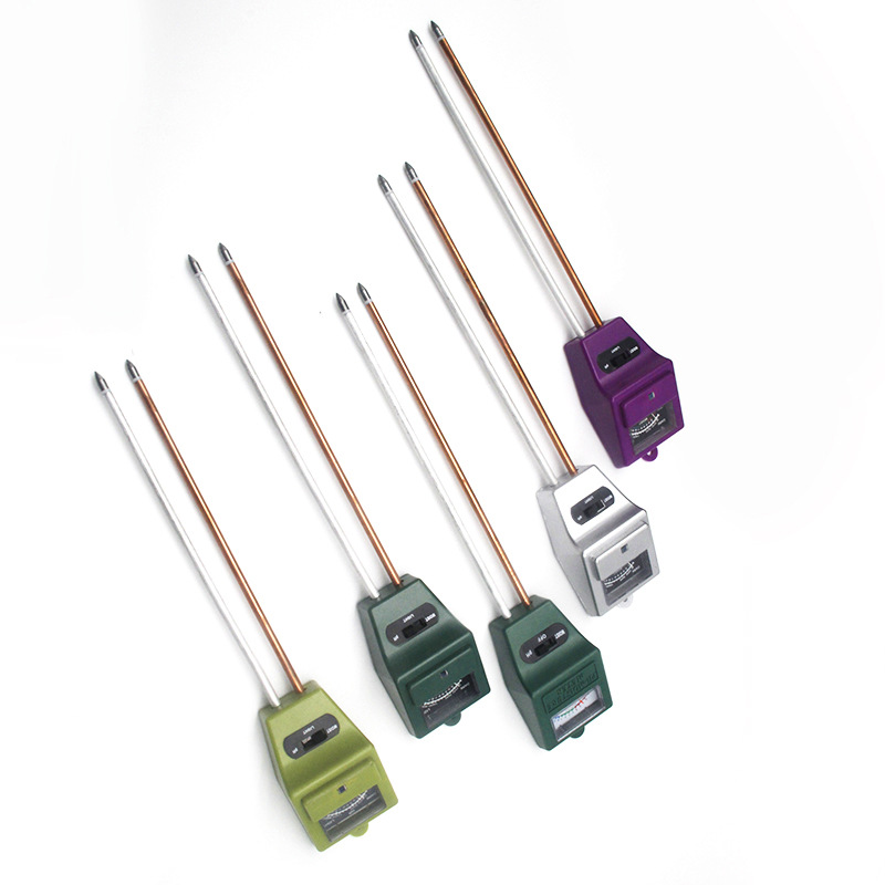 三合一园艺检测仪 测量酸碱度PH值 光照度测试仪 土壤湿度计PH