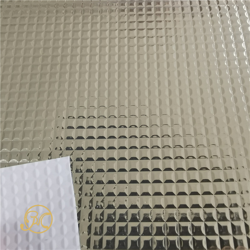 保温铝箔膜 密度板贴合用铝箔纸 PVC压纹膜