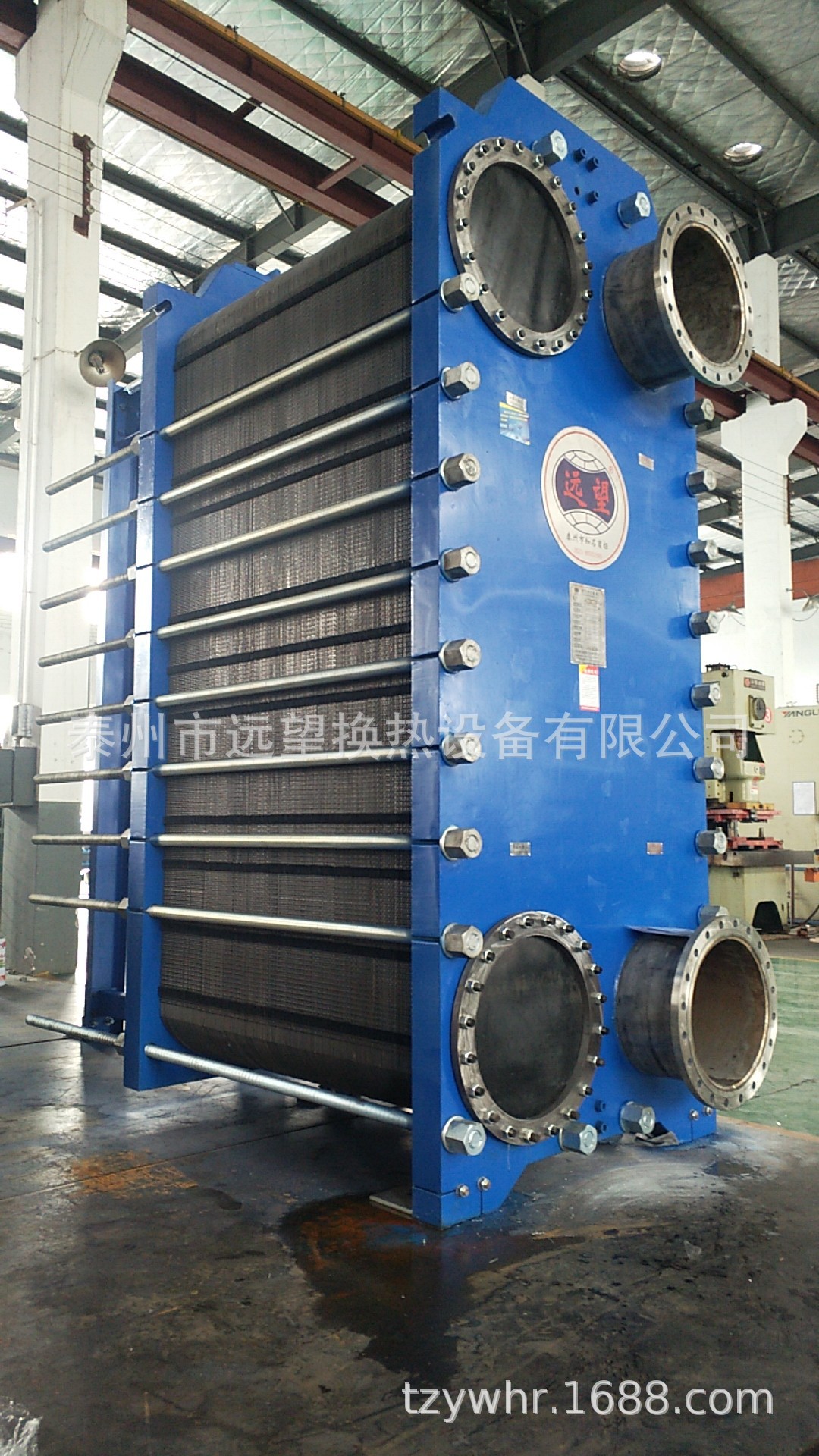 JP400/500系列大口径 板式热交换器