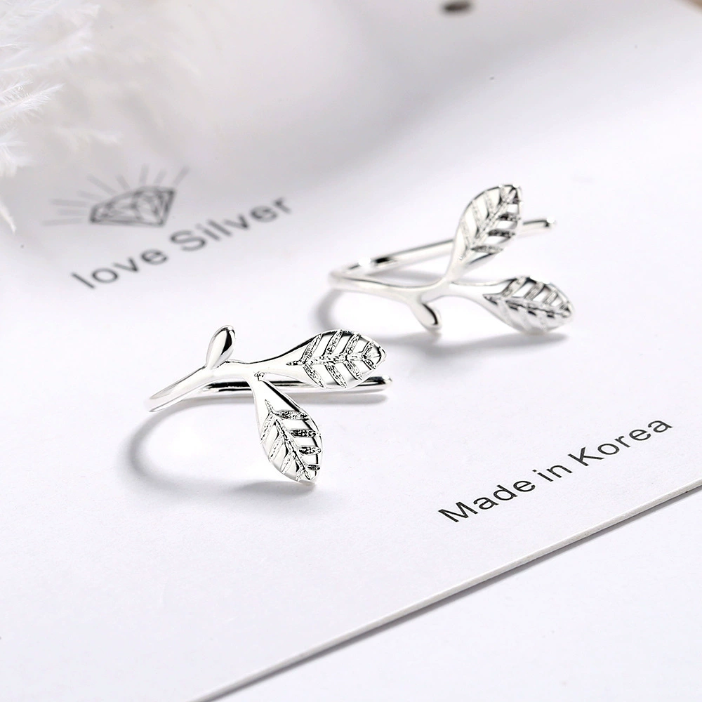 Fresh cute ear clips, 2019, silver 925 sample