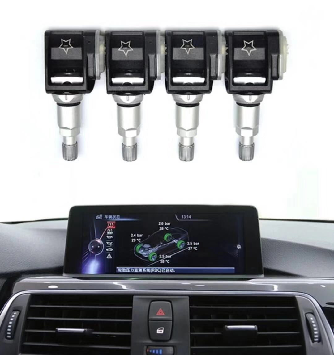 Suitable for Mercedes-Benz car tire pressure sensor TPMS tire pressure monitor pressure valve 0009052102