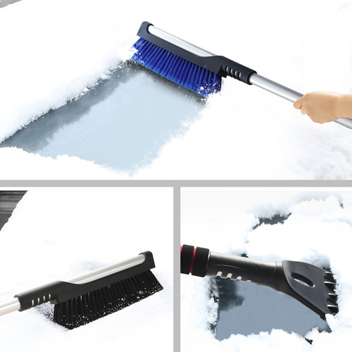 汽车除雪铲可伸缩车载清除冰霜板工具车用扫雪刷子刮雪器冬季用品