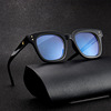 GM UNA C Fili Zhang Ruonan Ruonan Lingguang Mirror The same V brand glasses frame glasses frame retro closure glasses