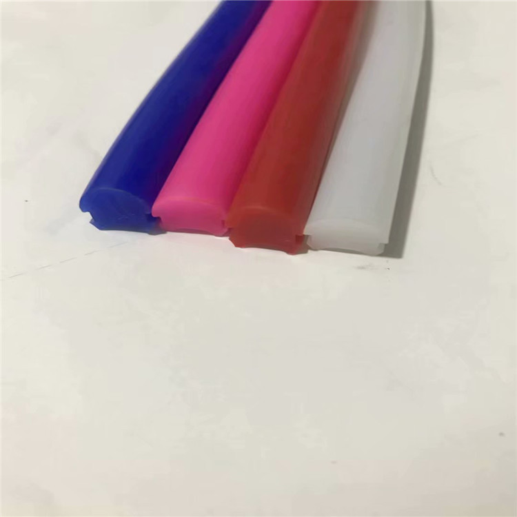 LED彩色发光字硅胶条  二代霓虹灯套管 发光字硅胶套管|ms