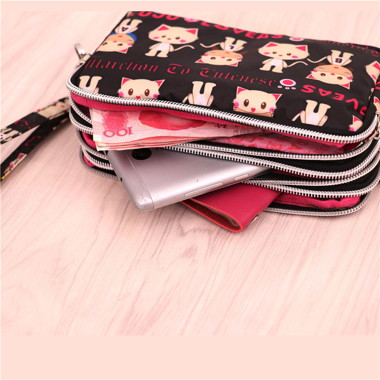 Women's Cartoon Polyester Zipper Coin Purses display picture 1