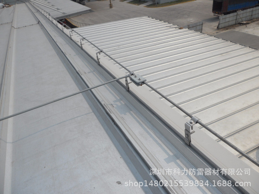 铝镁锰板避雷带支架 避雷支架 金属屋面不锈钢支架 支持卡防雷码