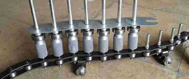 涂装/喷涂链条自转台治具链轮50.838.1 63.5 76.2 自动喷油线治具