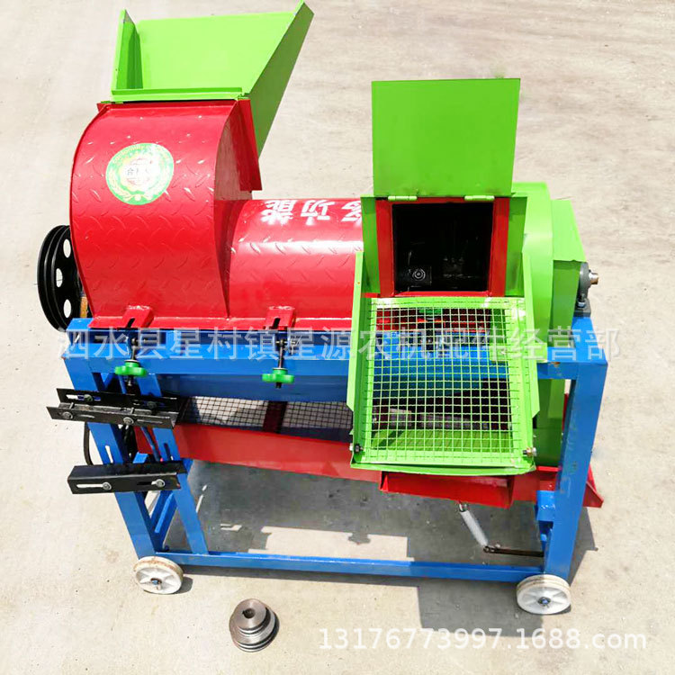 三项电稻谷小麦脱粒机