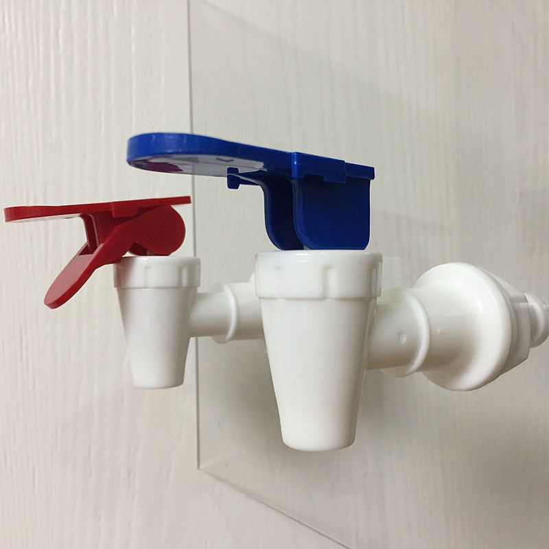 Dispensador de agua de plástico PP accesorios de reparación de grifos de alambre interno y externo Boquilla DE AGUA universal con cerradura para niños válvula de agua de seguridad antiquemaduras