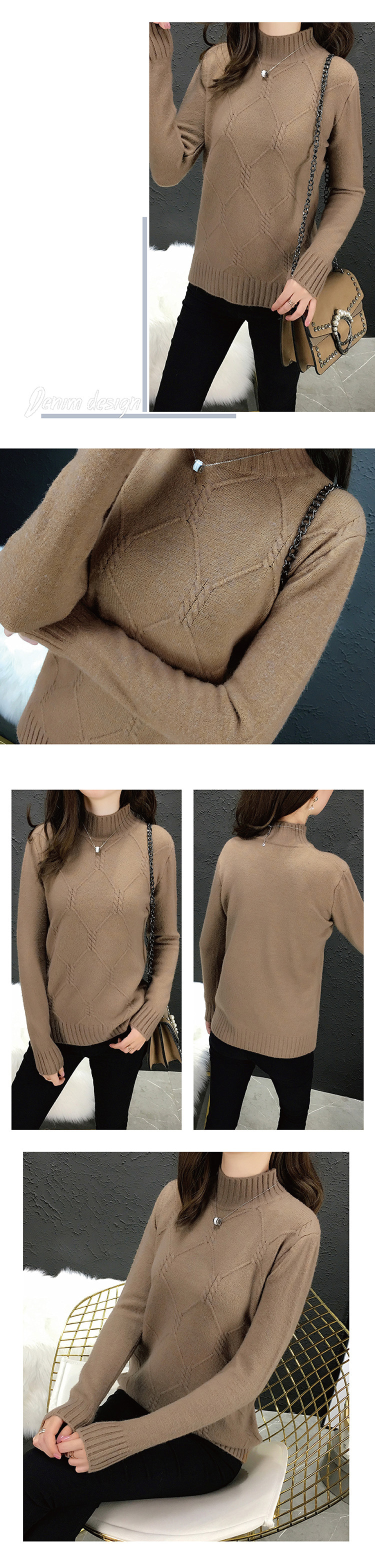 Pull femme en Fibre de polyester Polyester  - Ref 3414470 Image 19