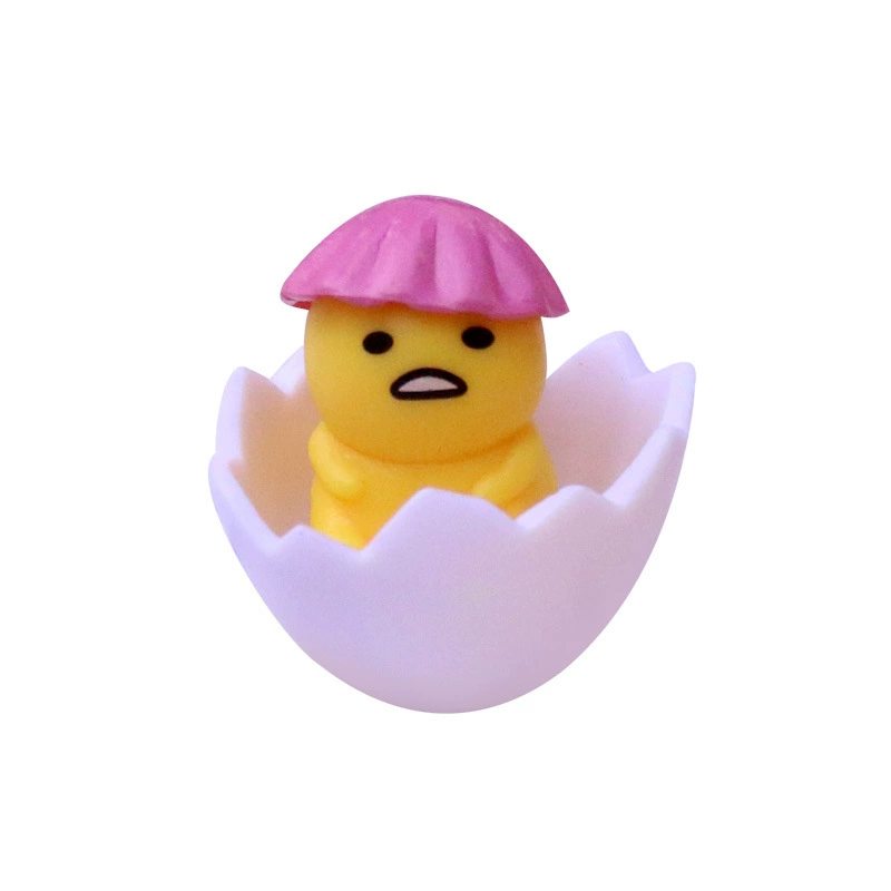 Японская игрушка Gudetama (жёлток), ленивое яйцо, маленькая качающаяся фигурка, креативный подарок, слепая упаковка