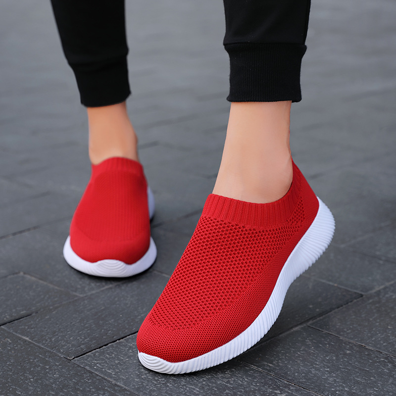 Summer large size new women's shoes flyi...