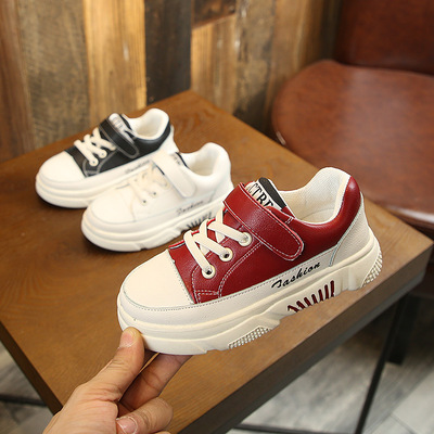 2019春秋儿童运动鞋男童休闲鞋小学生白色防滑女童鞋子潮