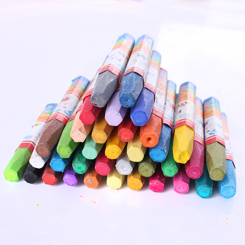 Crayones de Pintura Lavables para Niños 24/36 Colores para Jardín de Niños