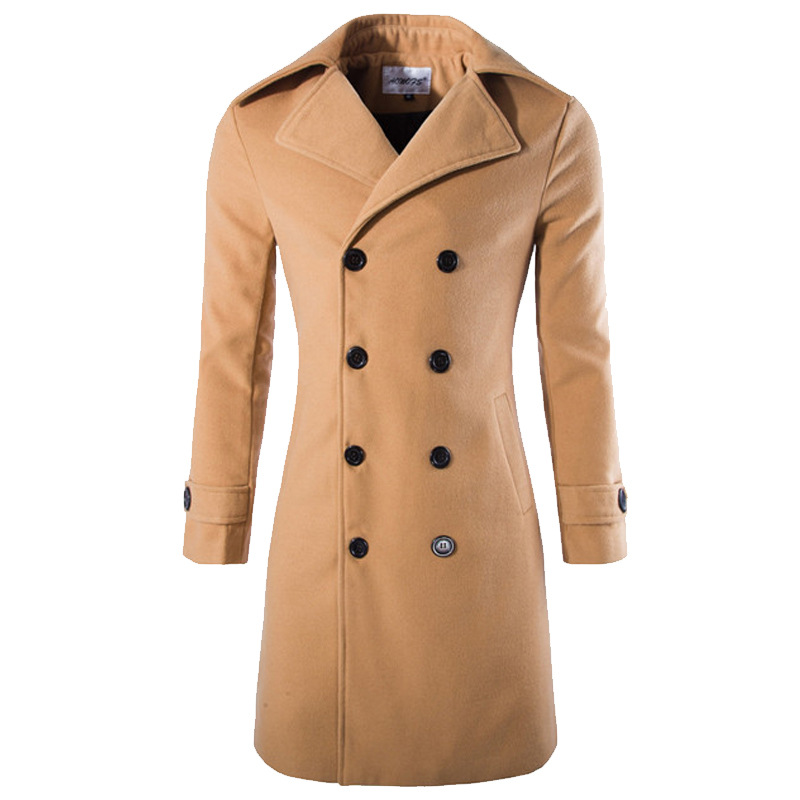 П woolen long coat, 2019, (Cross-border trading)