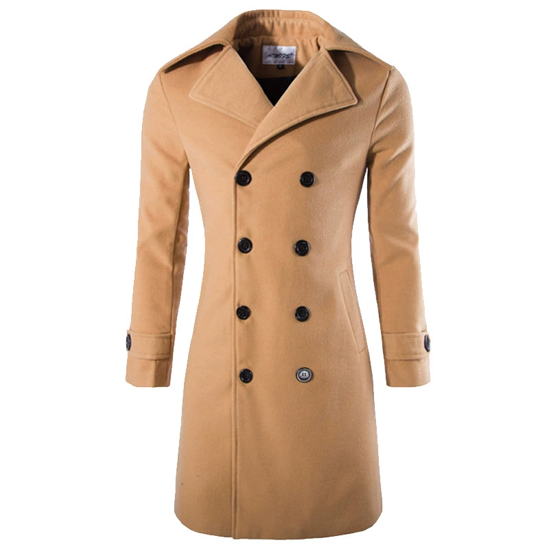 Cross-border trading), woolen long coat, 2019, (Physicals