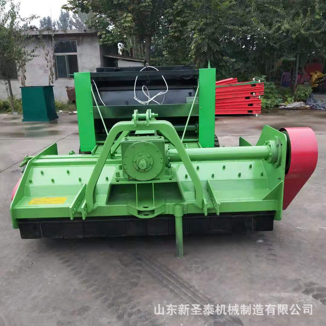 农补型麦秸收割打捆机价格 四轮带秸秆收割打捆机自动落捆 捆包机