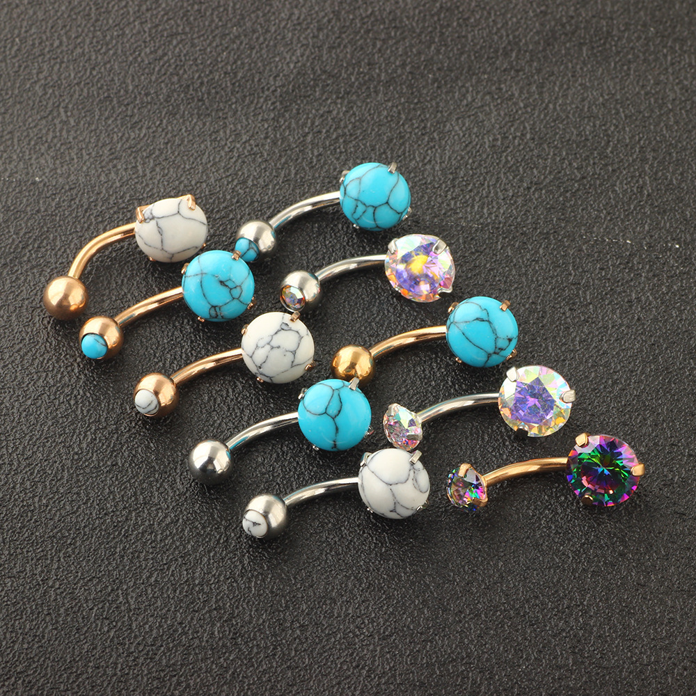 Pointed titanium steel lip stud product view