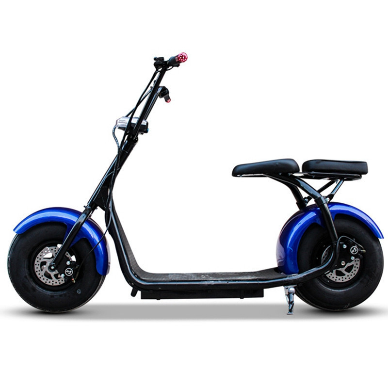 Harley electric car two-seater Harley electric motorcycle city scooter mini two-wheeled wide tire battery car
