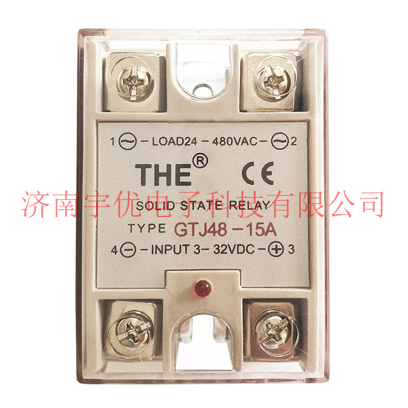THE无锡天豪 GTJ48-15A 单相交流固态继电器 480V 全新原装