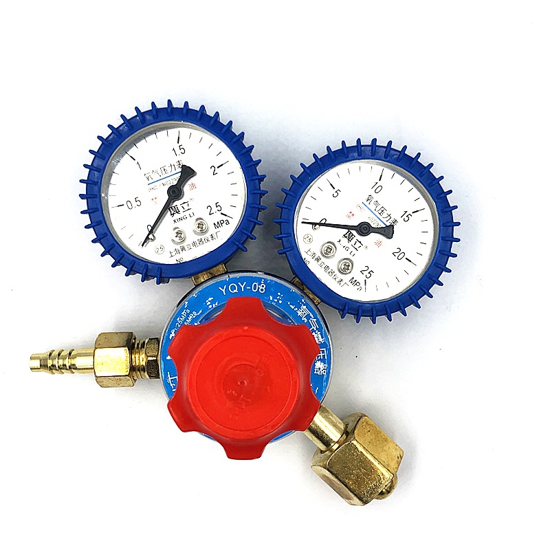 厂家直销防震带皮套氧气表减压器乙炔表家用丙烷表一件代发