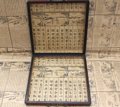 Antique-style leather box can hold 9-inch and 10-inch compass boxes, portable, anti-fall, anti-dust, convenient and practical storage box, jewelry box