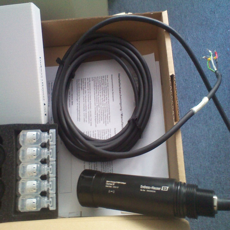 E+H分析仪污泥浓度计CM442变送器不锈钢探头CUS51D带电缆线