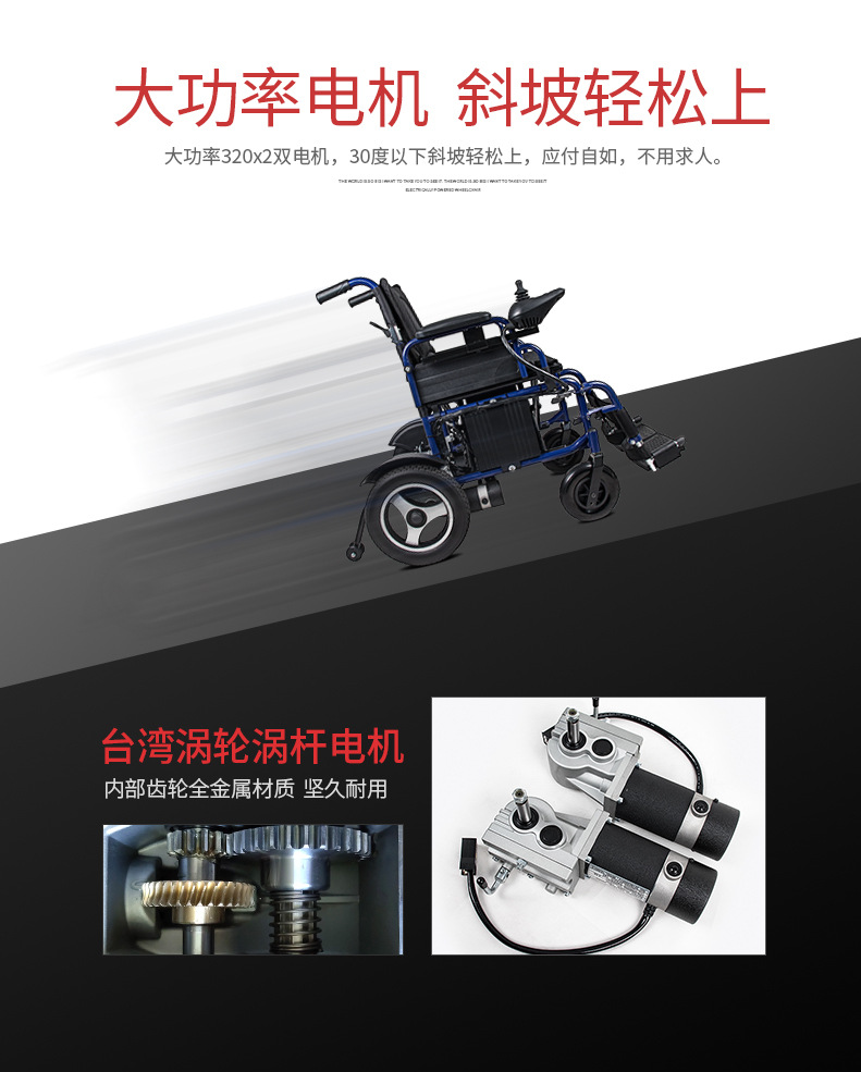 Xinkangda Electric Wheelchair Xkd110A New Foldableing Lightweight Aluminum Alloy Smart Scooter for the Elderly and Disabled