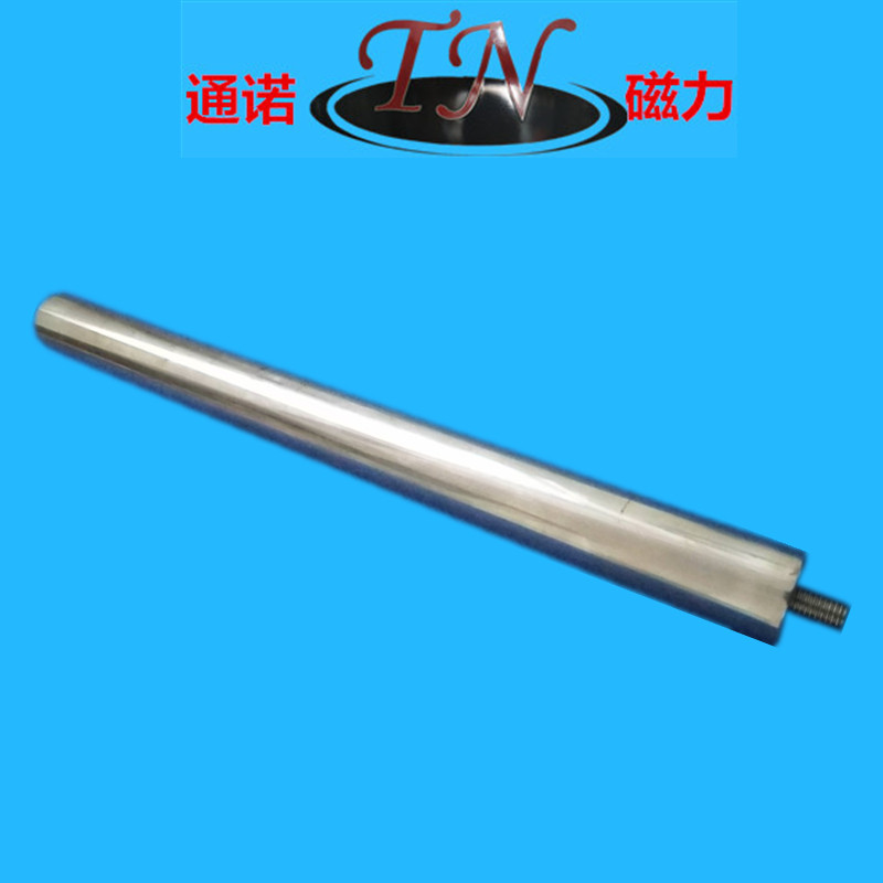 定制普磁D16mm磁棒M6内牙 磁棒批发厂家 支持定制铁氧体磁棒吸铁