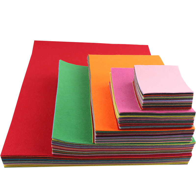 40-color no tejido traje de tela libre costura material no tejido hecho a mano material de bricolaje Paquete de Corte libre de color de producción