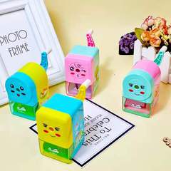 Creative automatic new pencil sharpener pencil cutter new model pen holder for students rectangular pencil sharpener wholesale