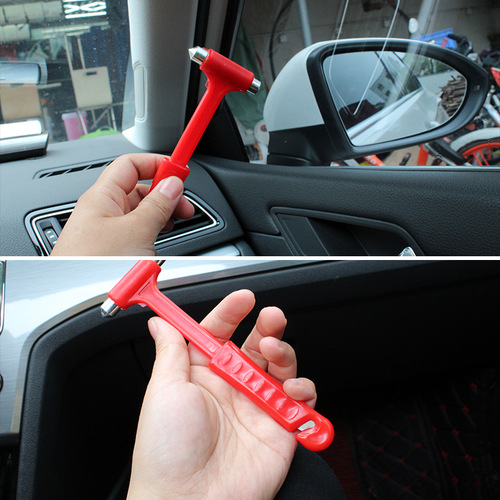 Direct sales car mini safety hammer air breaker lifesaving hammer emergency escape tool car safety hammer