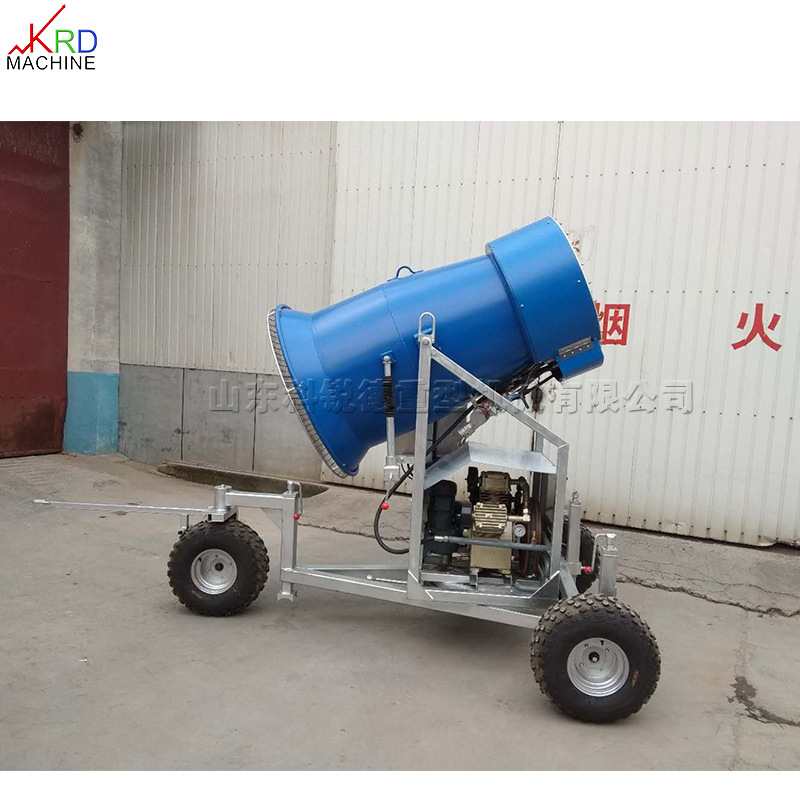 大型可移动式造雪机 户外滑雪场造雪机 圣诞节大型可摇头喷雪机