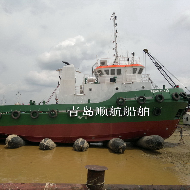 大量供应船用起重滚动气囊防爆安全橡胶充气气囊