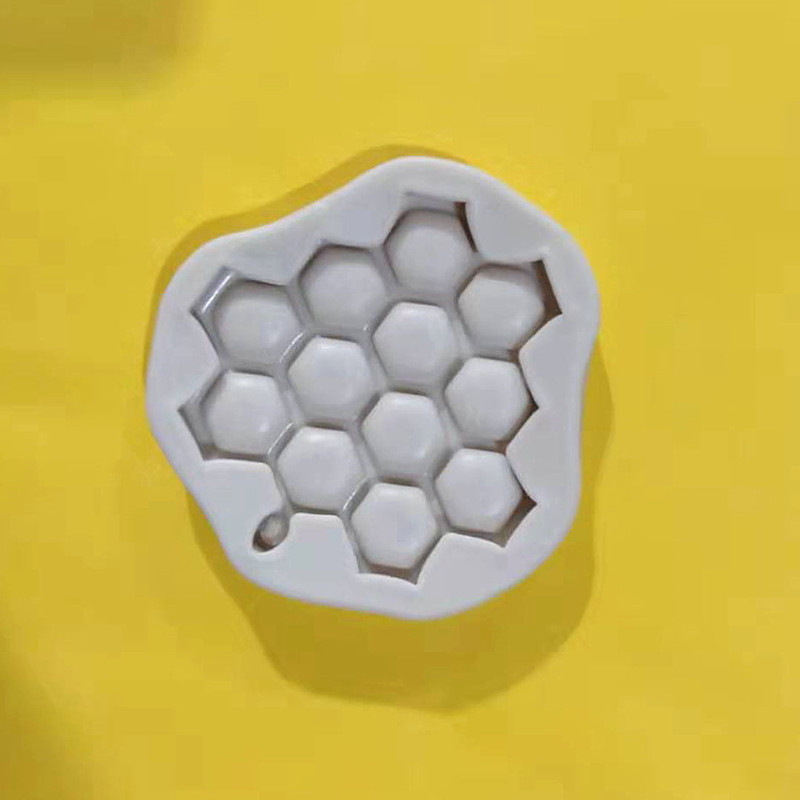 Herramientas para hornear panal de miel cubierta protectora textura molde de chocolate molde de pastel de fondant molde de silicona