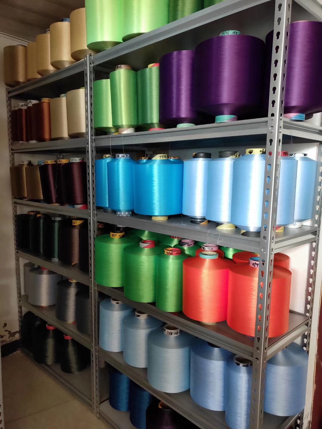 切片纺黑色无网DTY   规格  100D/48F   等级