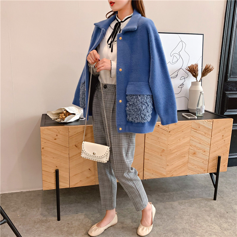 Pull femme en Cheveux de vison - Ref 3414448 Image 28