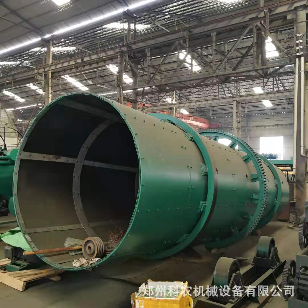 厨余垃圾好氧发酵设备 河南餐厨垃圾处理有机肥线肥料加工设备KN6