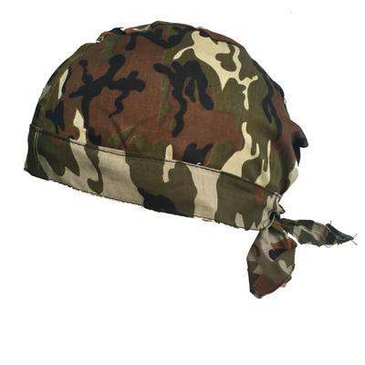 全棉 嘻哈街舞海盗帽包头巾方巾 佩斯利变形虫头巾|ms