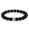 Rainbow accessory, beaded bracelet, European style, wholesale