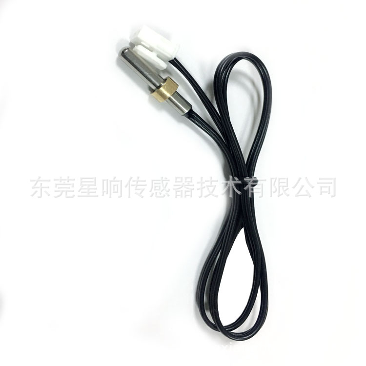 厂家定制温度传感器10K 3380带壳体NTC热敏电阻探头 一致性好电阻