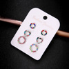 Pendant, earrings, European style, simple and elegant design, suitable for import