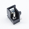 Power socket DC-004 needle exposure 5.5*2.1 3 pin plug-in board-type power supply maternal square 90 degrees plug-in