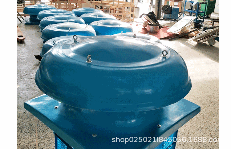 玻璃钢屋顶风机BDWT-1-5#防腐蘑菇风机防雨屋顶风机风帽380V