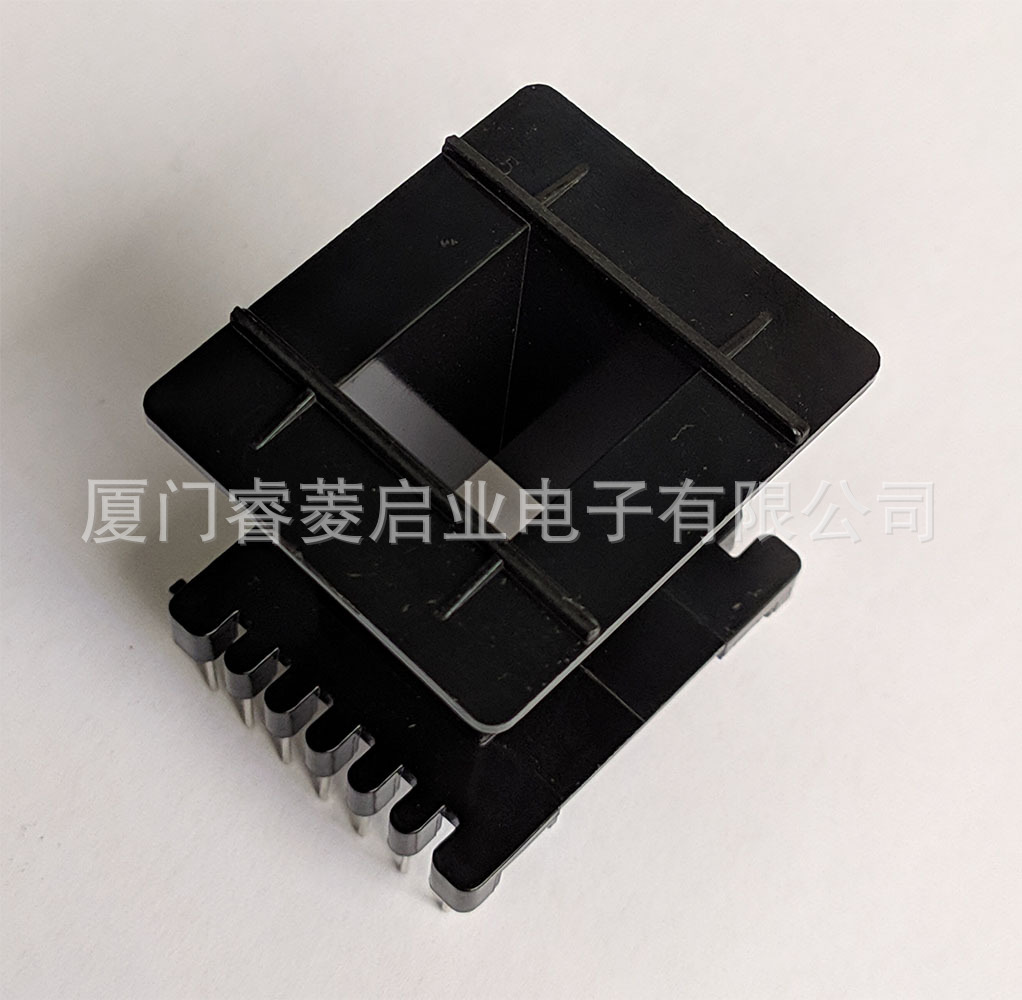 EE55/EI55 立式 7+7 针距5.0 排距39.4 高42.6 变压器骨架厂家