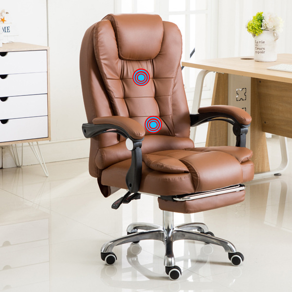 Silla de la computadora hogar silla trasera simple perezoso reclinable elevación Oficina dormitorio personal silla turno jefe silla asiento