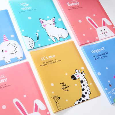 A4活頁資料冊 10/20/40/60插頁文件冊 透明多層文件夾辦公插頁袋