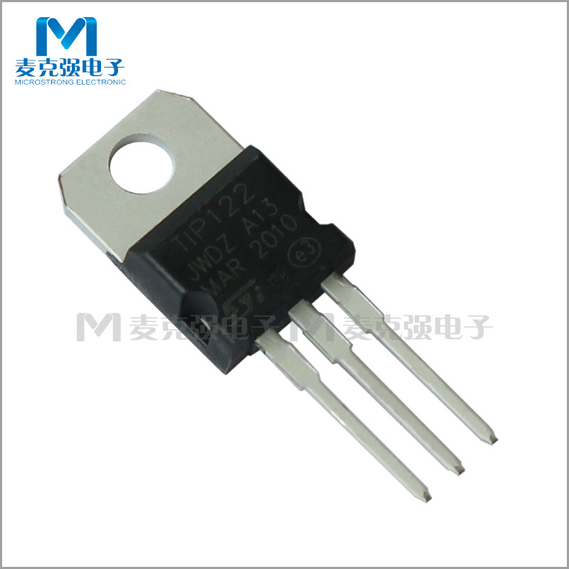 ST原装直插三极管TIP122 TO-220  达林顿功率晶体 全新现货